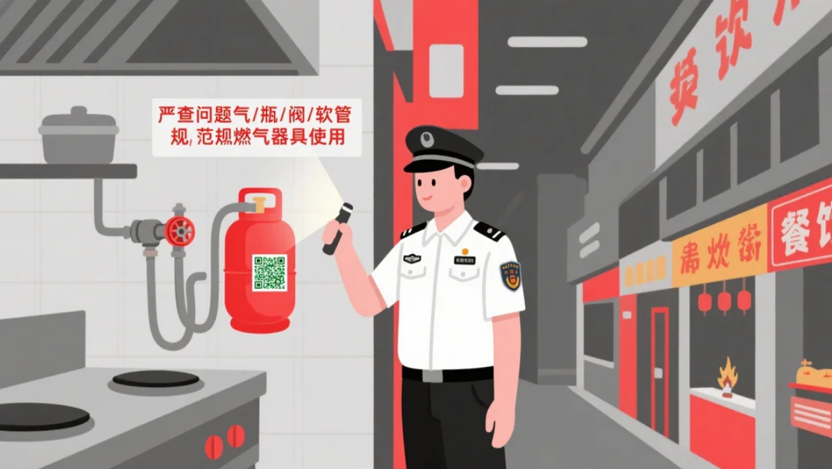 安全月燃气安全专项治理 管道巡查与用气场所泄漏检测要点