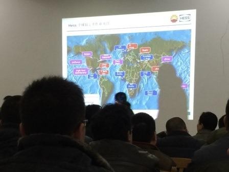 美国HESS国际石油公司钻井现场安全培训圆满结束