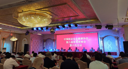 安全一体化服务分会参加中国职业安全健康协会第六届常务理事会第六次会议