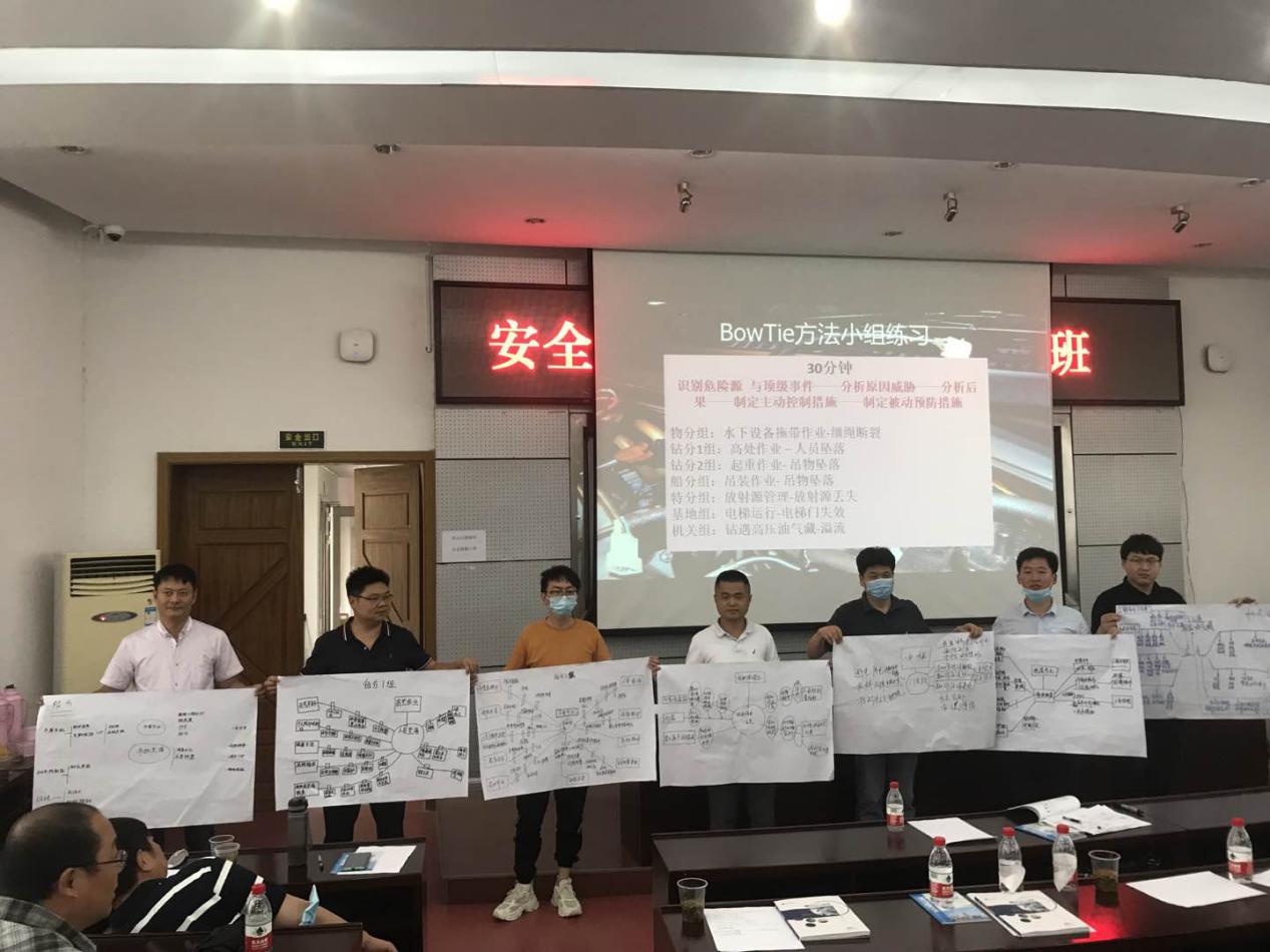 佳保安全为某化工企业成功举办风险管理基础及BowTie技巧培训