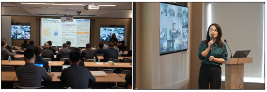 佳保安全为某地产公司做年度安全检查总结汇报