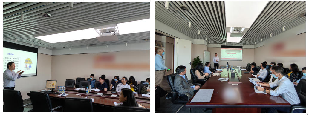 佳保安全为某大型软件和信息技术服务业企业开展安全管理培训