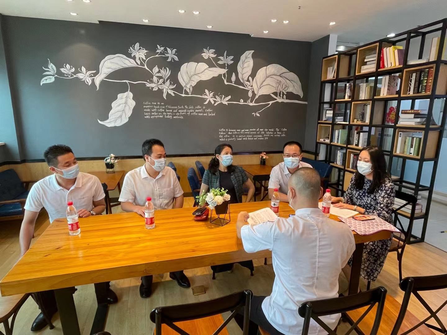 佳保安全陪同深圳某政府局领导开展安全专项督导检查