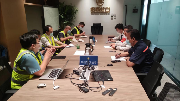 佳保资深专家为某写字楼开展安全检查工作