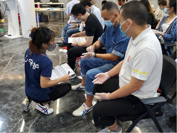 佳保为某事业单位举办AHA 急救取证培训