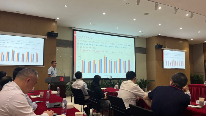 佳保为某集团做项目安全检查季度汇报